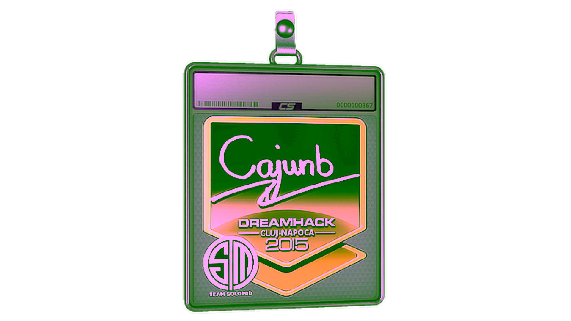 Display for Sticker Slab | cajunb (Foil) | Cluj-Napoca 2015