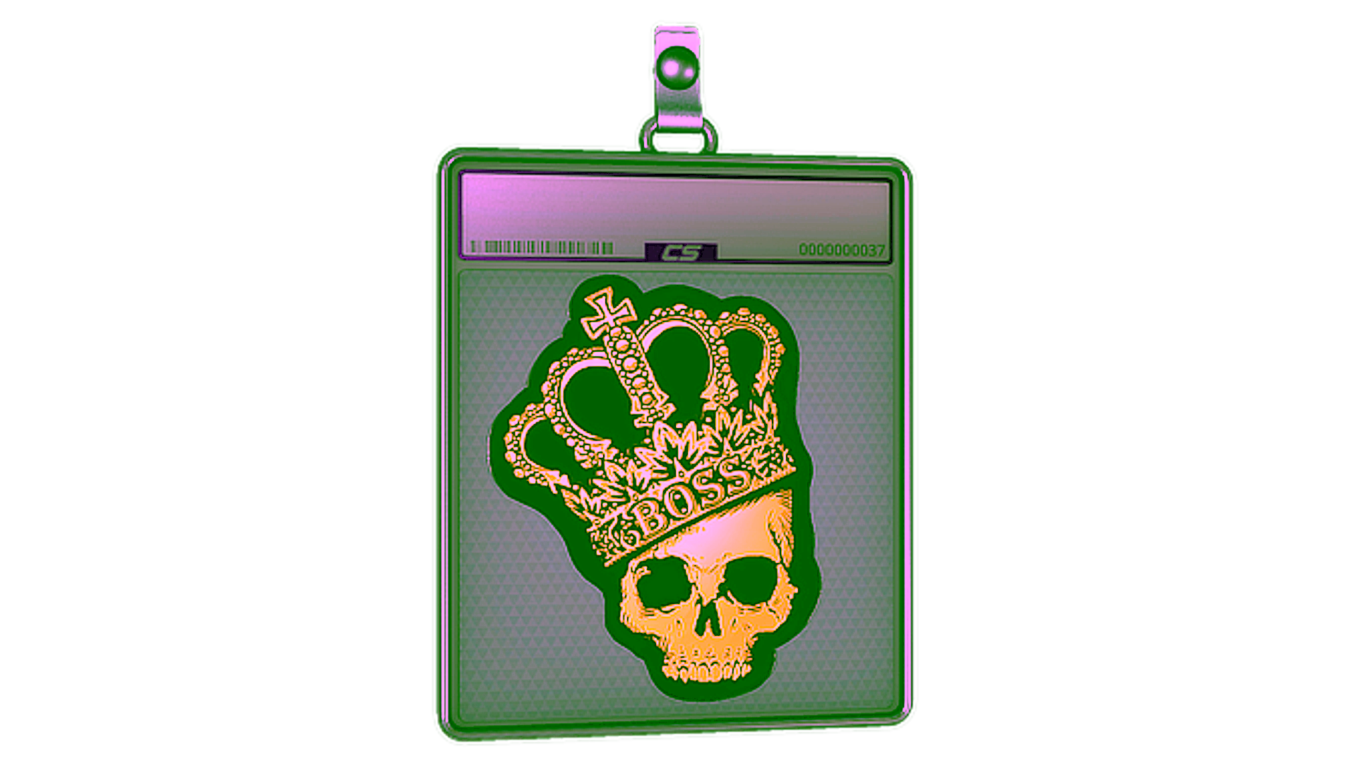 Rodyti Sticker Slab | Crown (Foil)