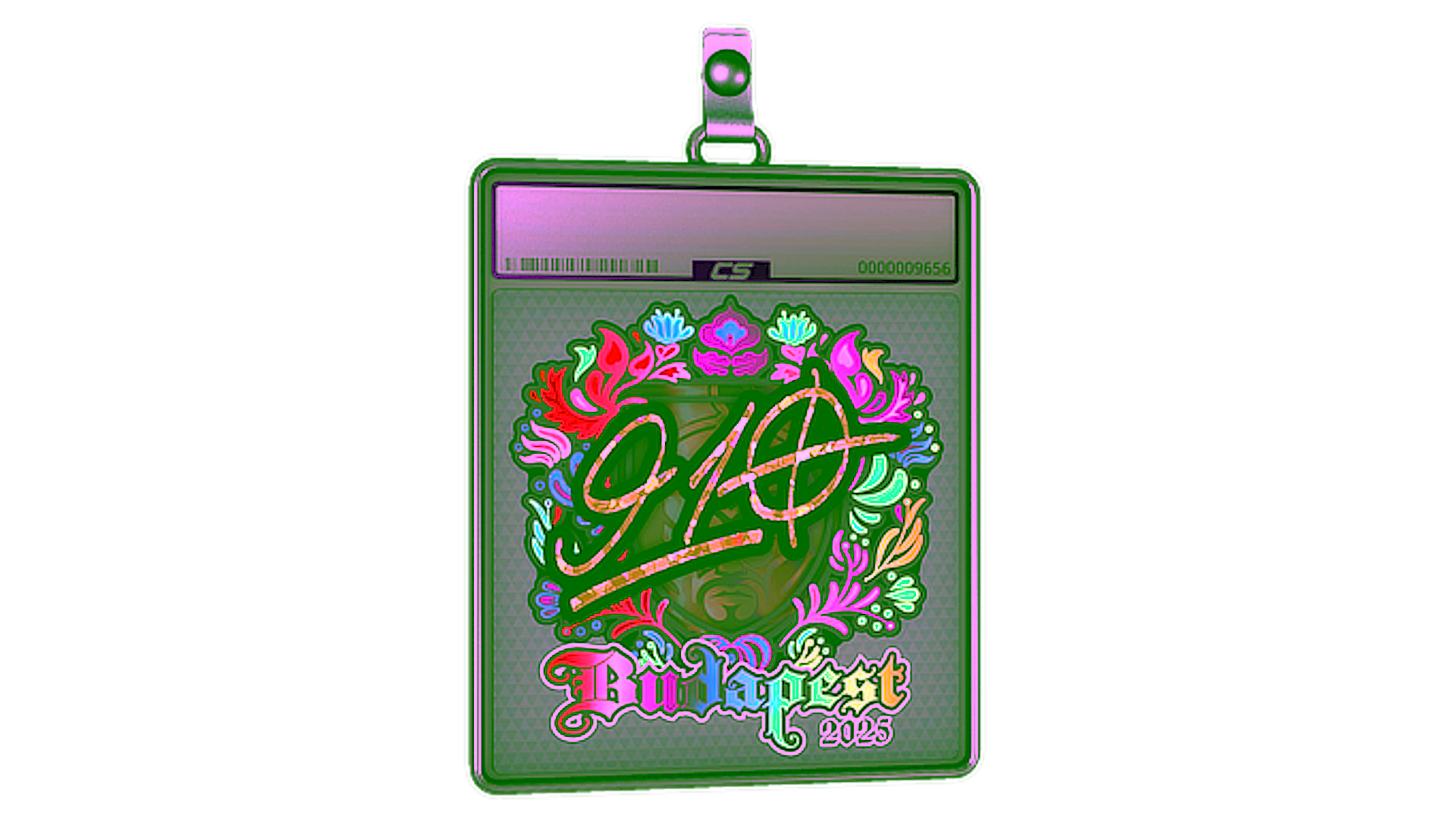 Display for Sticker Slab | 910 (Holo) | Budapest 2025