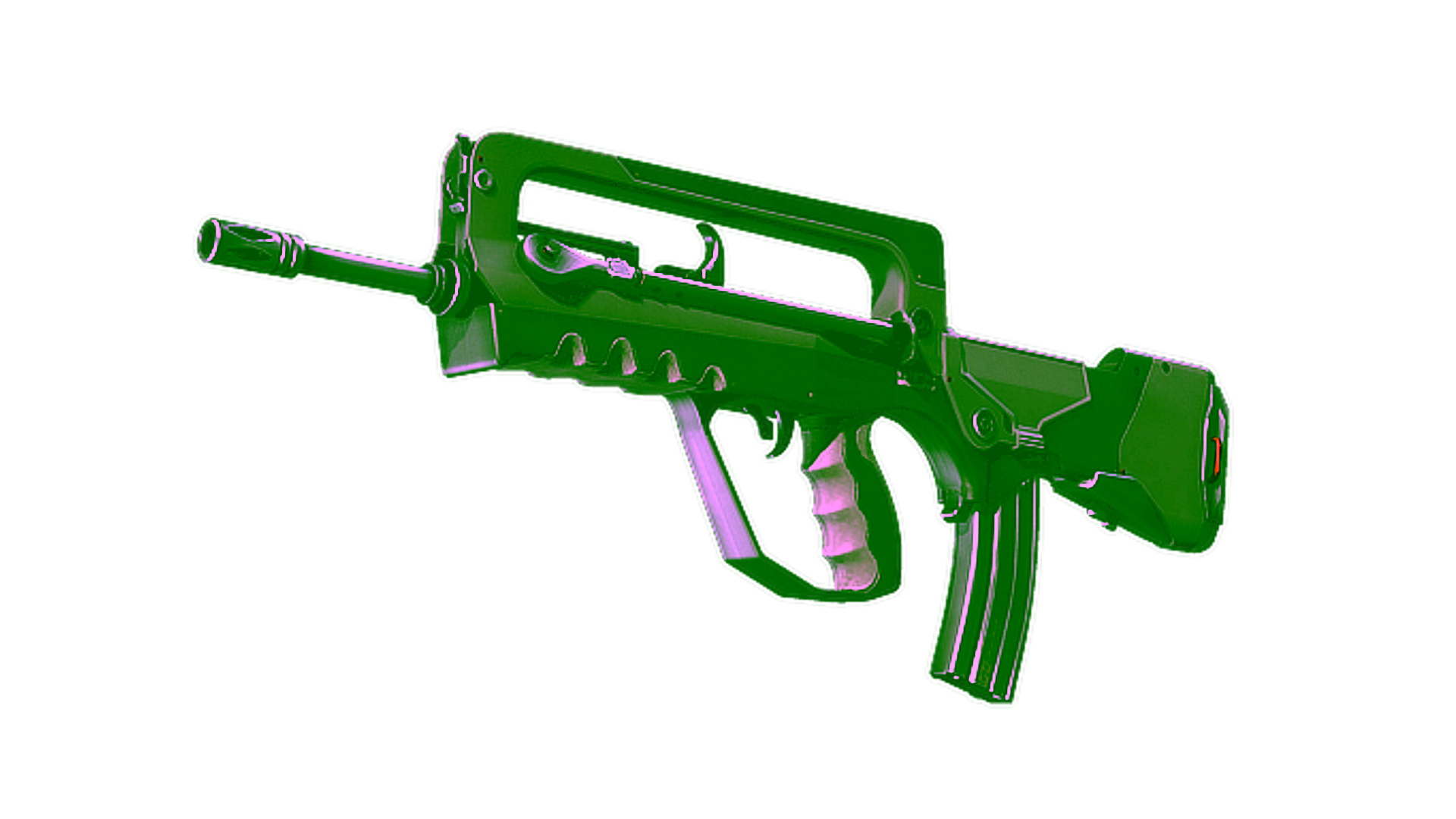 Display for FAMAS | Corp Defense (Minimal Wear)