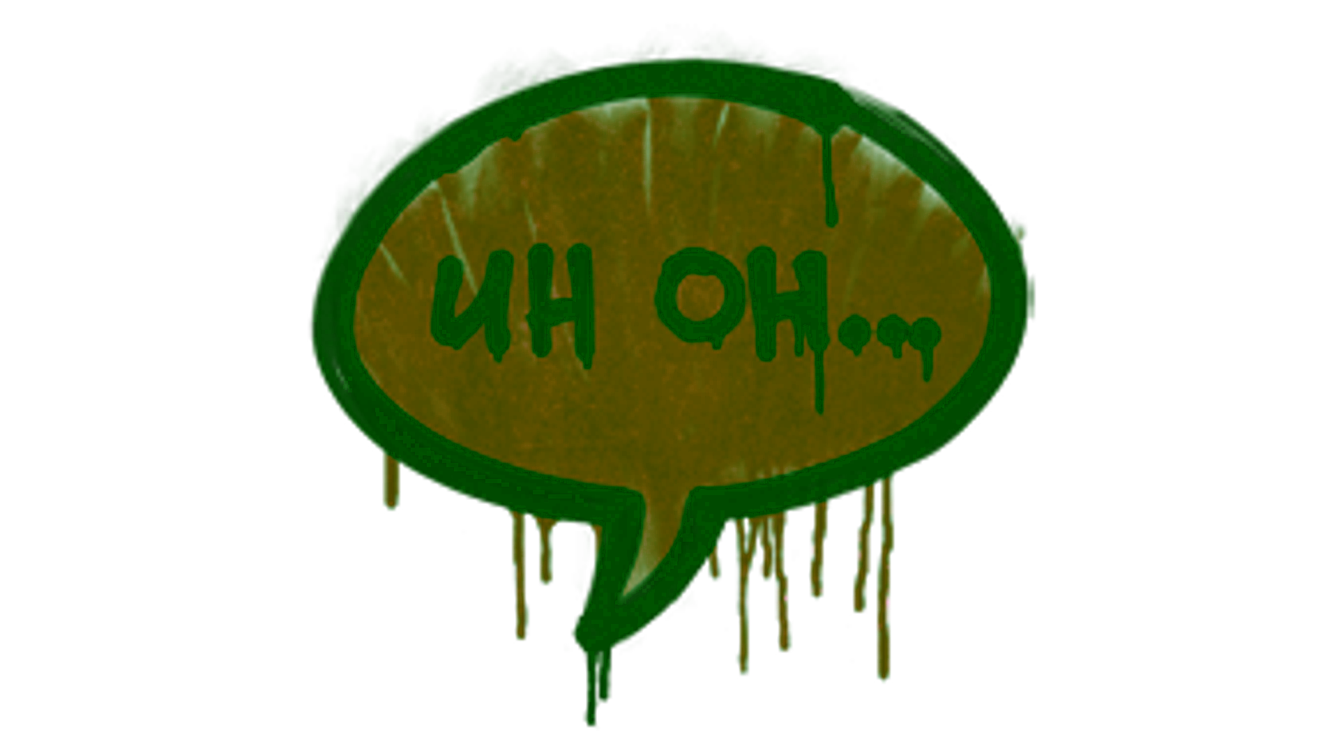 Rodyti Sealed Graffiti | Uh Oh (Brick Red)