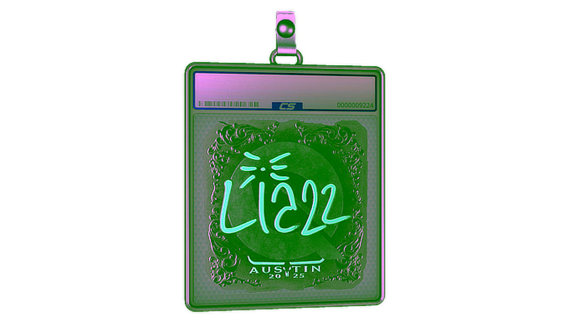 Rodyti Sticker Slab | Liazz (Foil) | Austin 2025