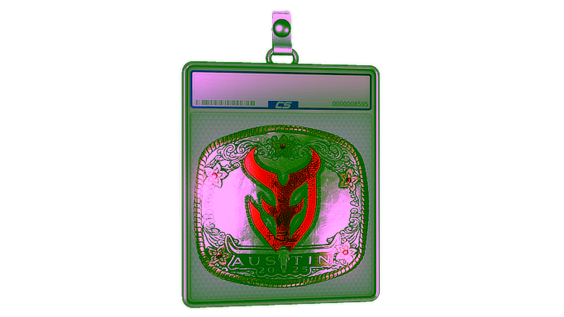 Visar för Sticker Slab | 3DMAX (Foil) | Austin 2025