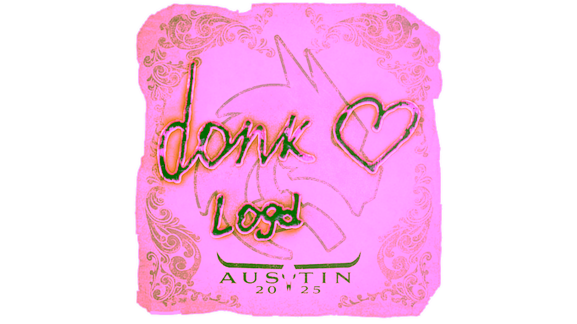 Display for Sticker | donk | Austin 2025