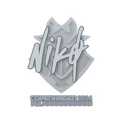 Sticker NiKo Copenhagen 2024