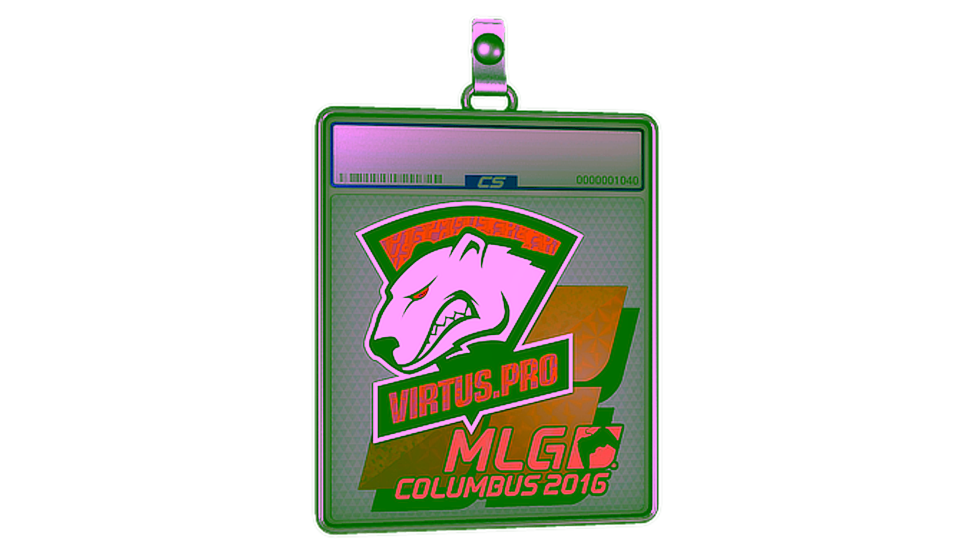 Visar för Sticker Slab | Virtus.Pro (Holo) | MLG Columbus 2016