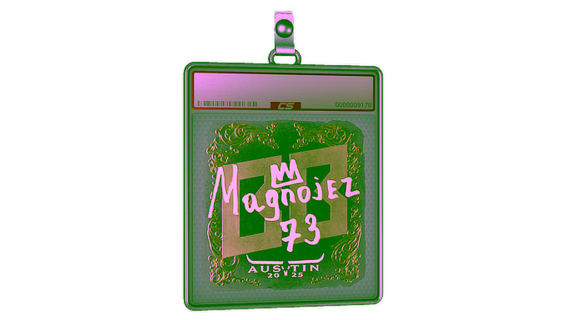 Display for Sticker Slab | Magnojez (Gold) | Austin 2025