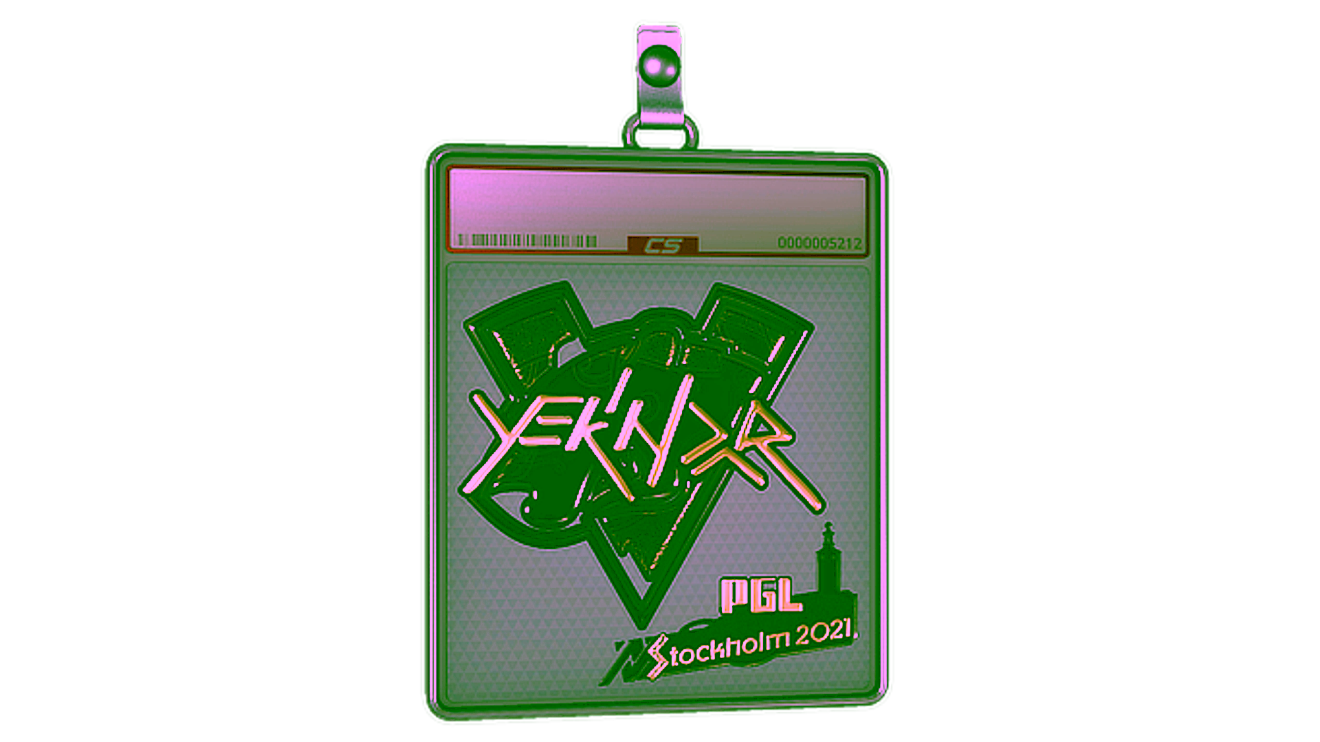 Visar för Sticker Slab | YEKINDAR (Gold) | Stockholm 2021