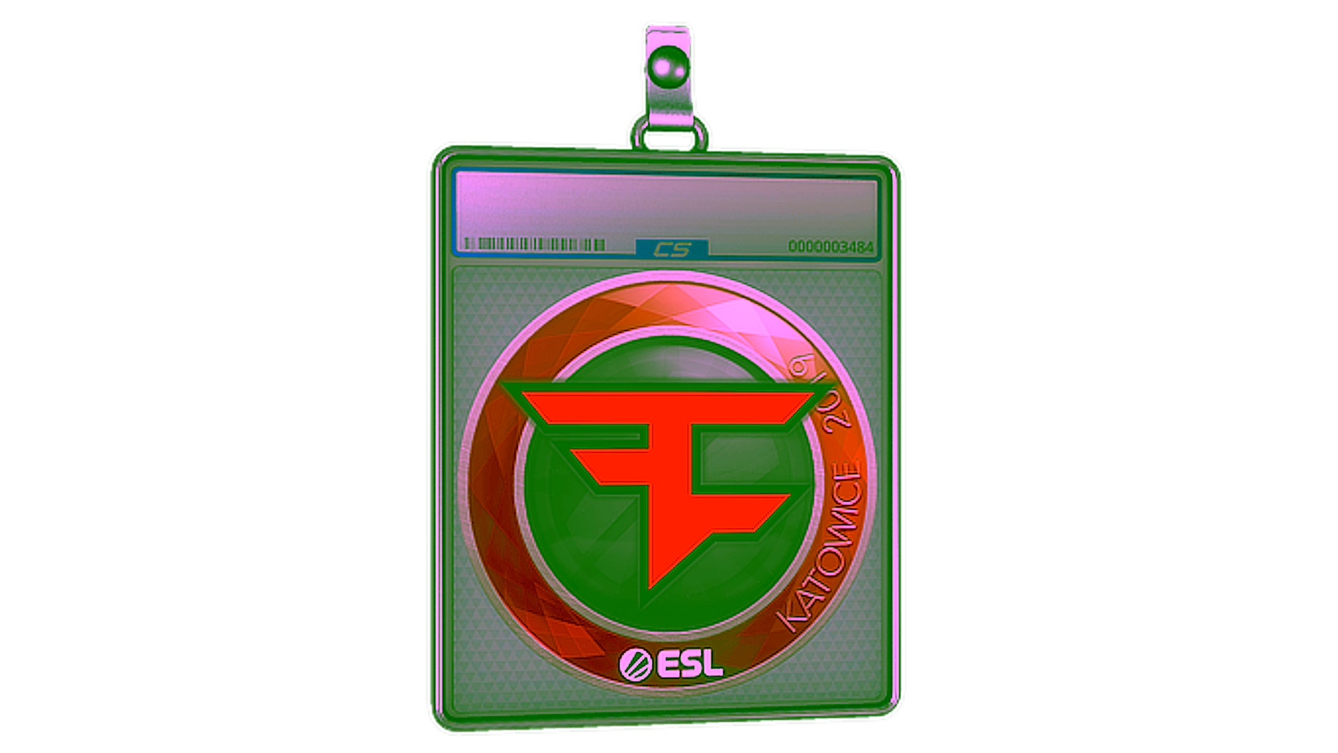 Display for Sticker Slab | FaZe Clan | Katowice 2019