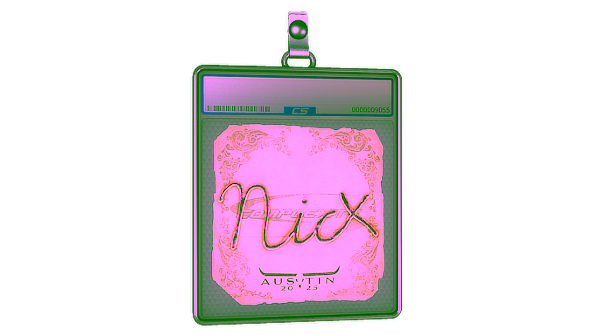 Exibição para Sticker Slab | nicx | Austin 2025