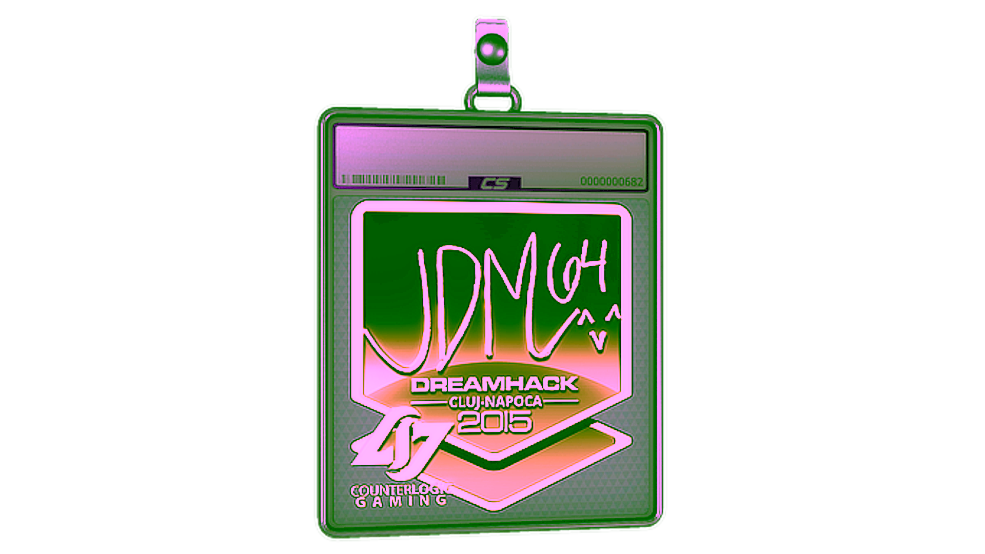 Rodyti Sticker Slab | jdm64 (Gold) | Cluj-Napoca 2015