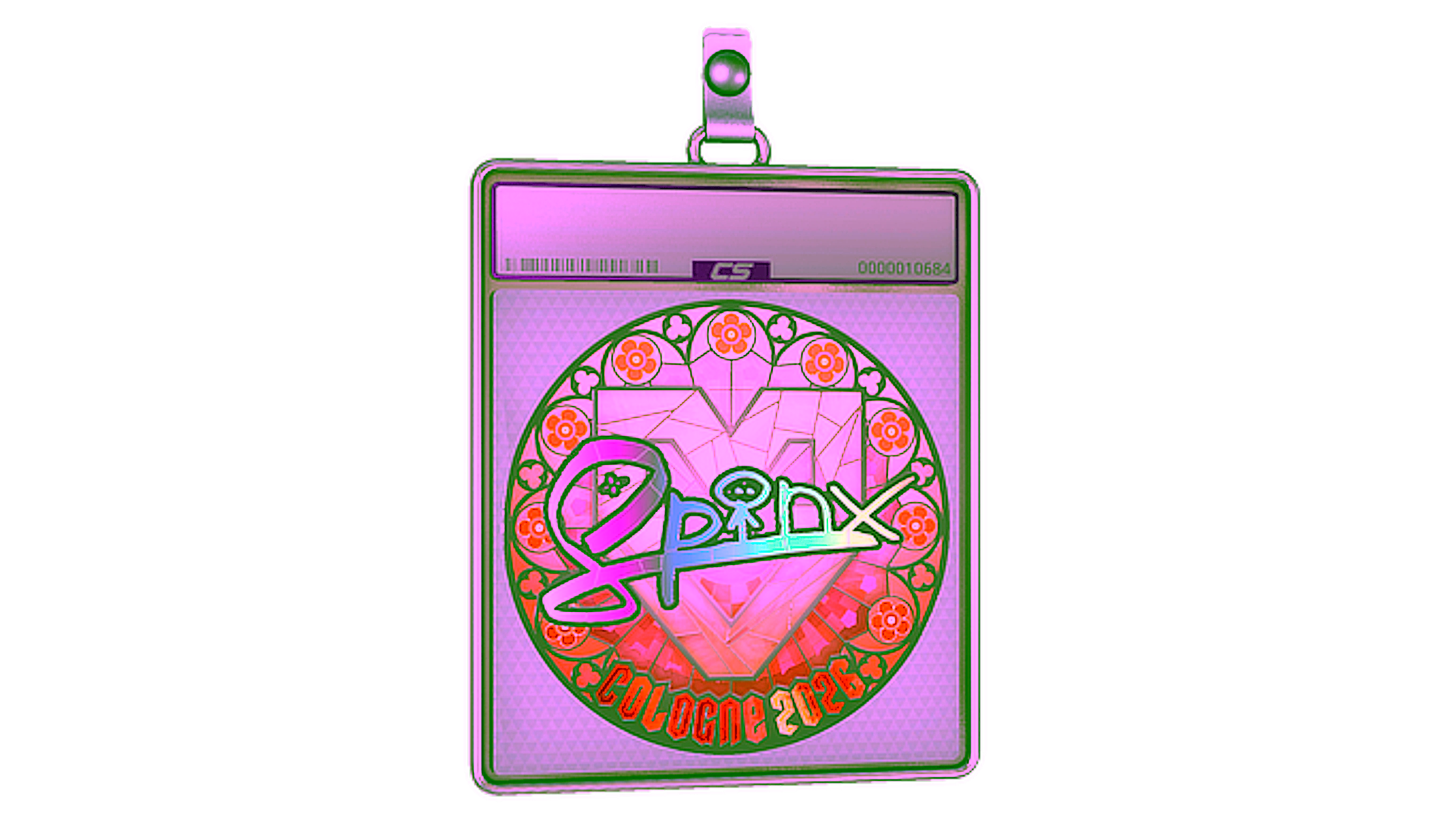 Display for Sticker Slab | Spinx (Holo) | Cologne 2026