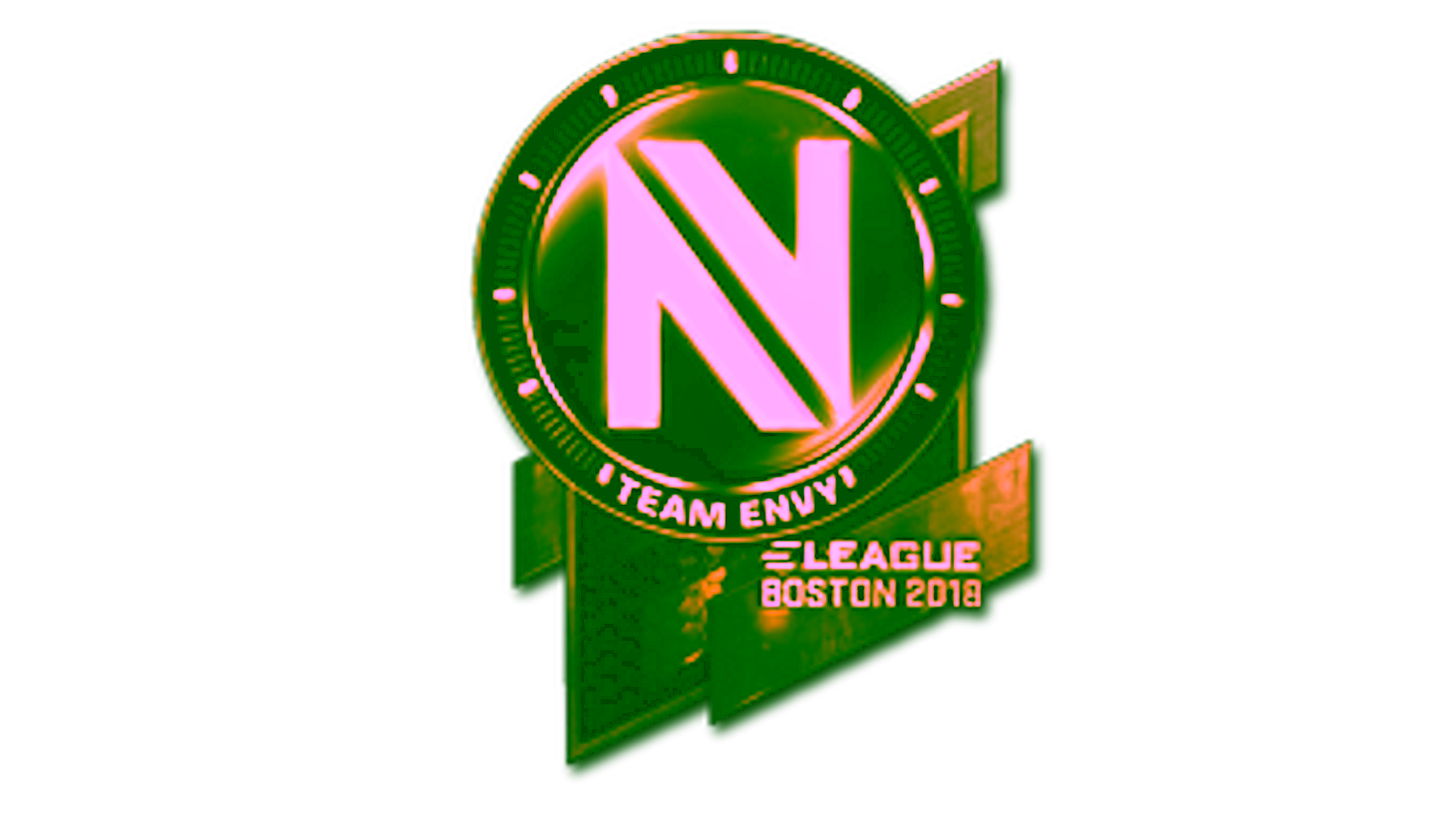 Anzeige für Sticker | Team EnVyUs (Gold) | Boston 2018