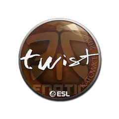 Sticker twist Katowice 2019