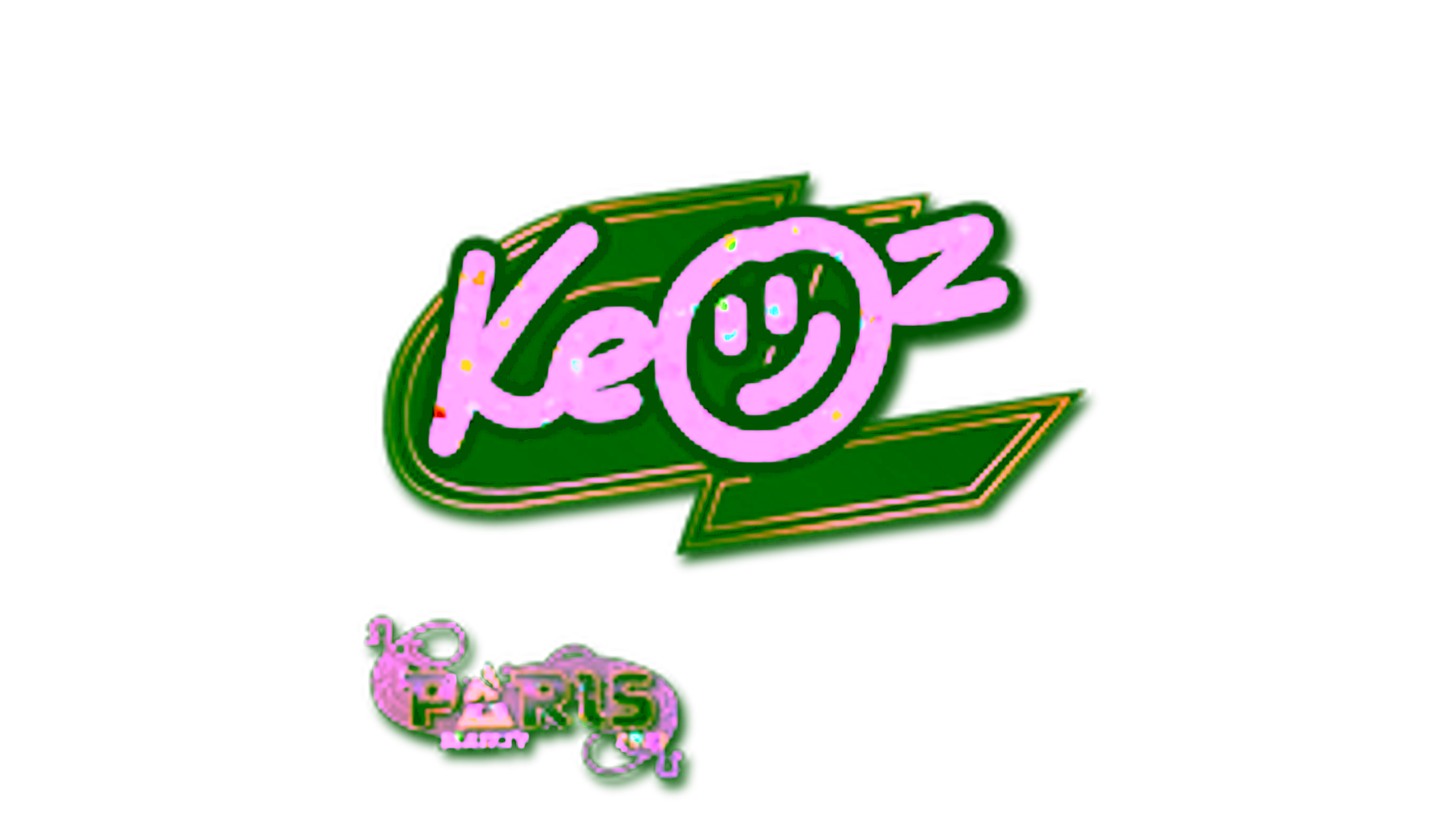 Display for Sticker | Keoz (Glitter) | Paris 2023