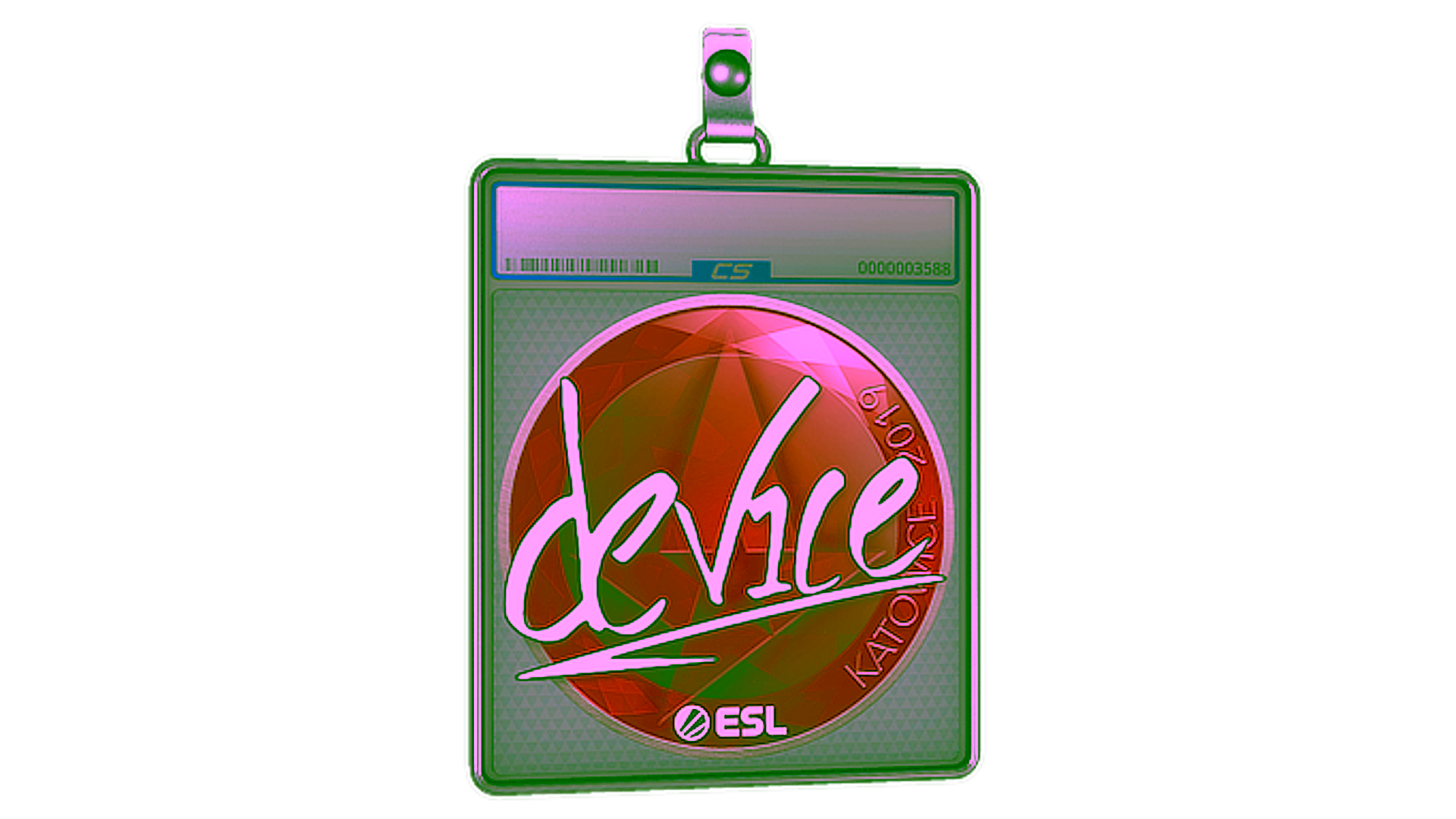 Display for Sticker Slab | device | Katowice 2019