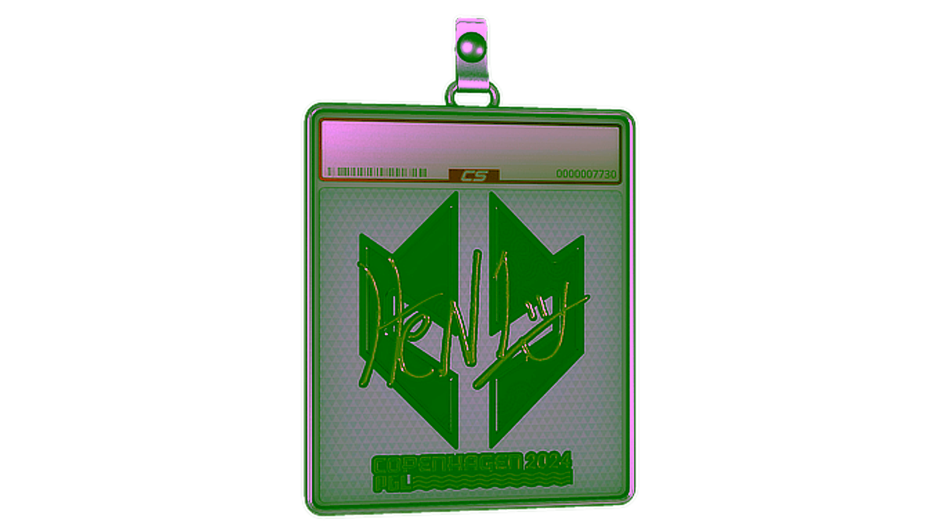 Display for Sticker Slab | HEN1 (Gold) | Copenhagen 2024