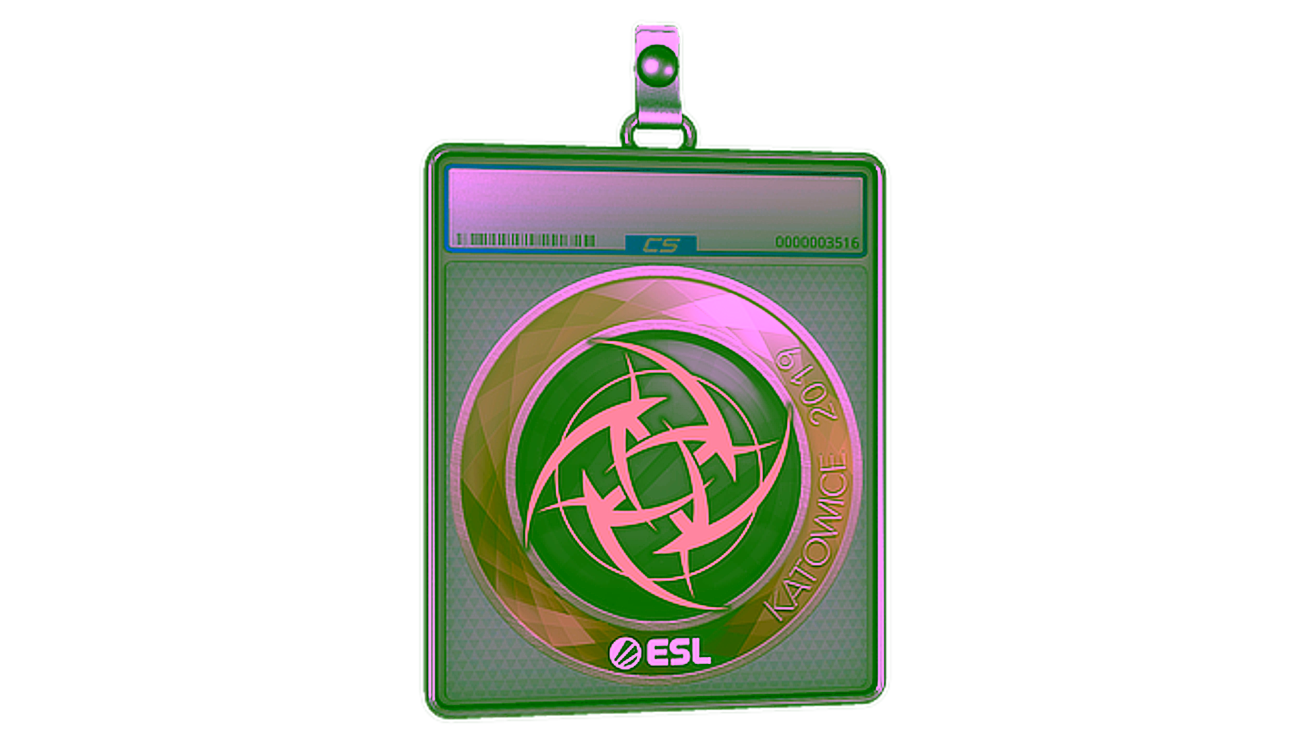 Display for Sticker Slab | Ninjas in Pyjamas | Katowice 2019