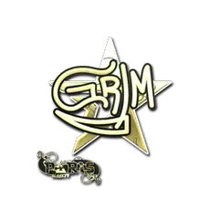 Sticker | Grim (Gold) | Paris 2023