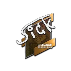 Sticker SicK Boston 2018