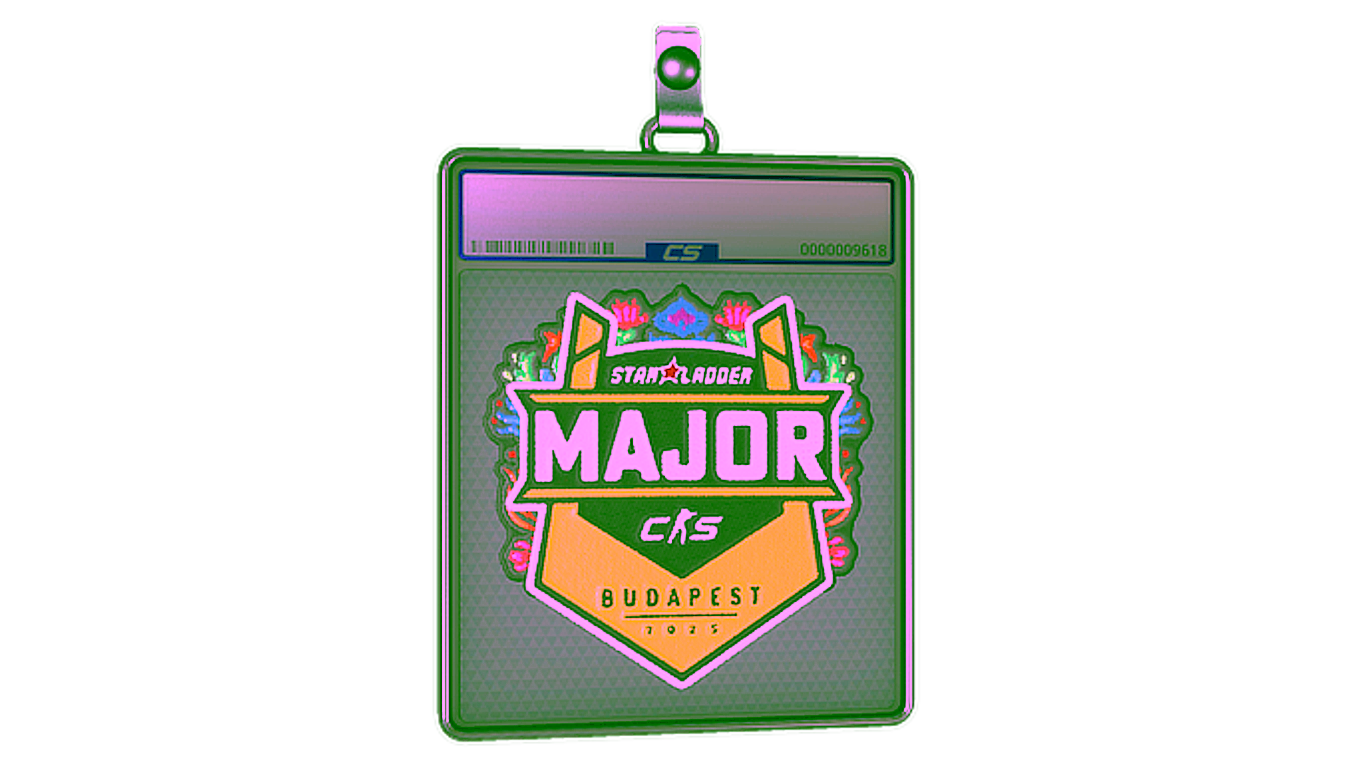 Display for Sticker Slab | StarLadder (Embroidered) | Budapest 2025