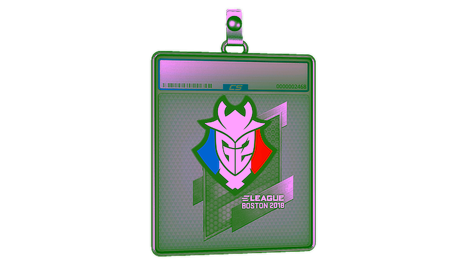 Visar för Sticker Slab | G2 Esports | Boston 2018