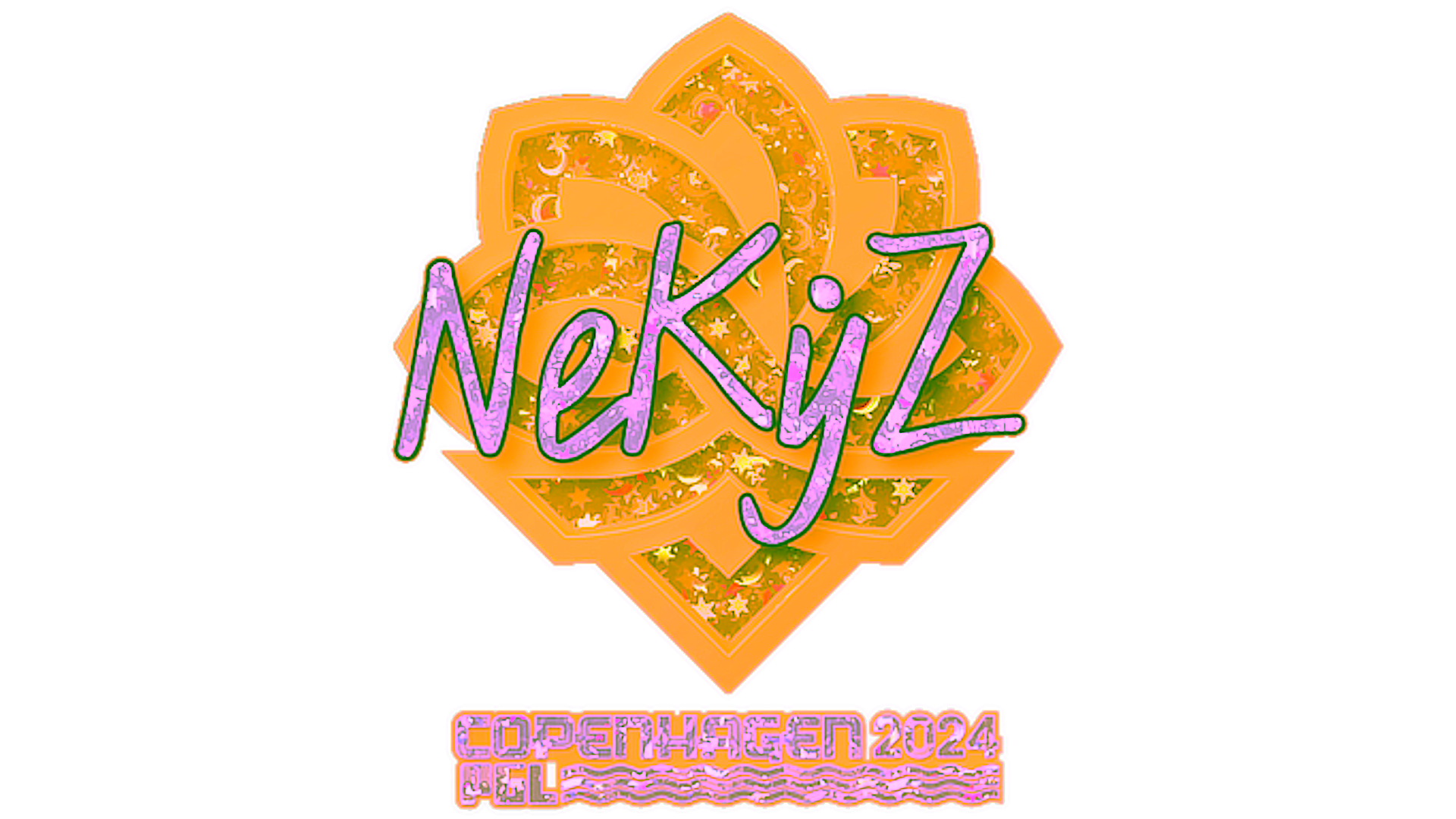Display for Sticker | NEKiZ (Glitter) | Copenhagen 2024