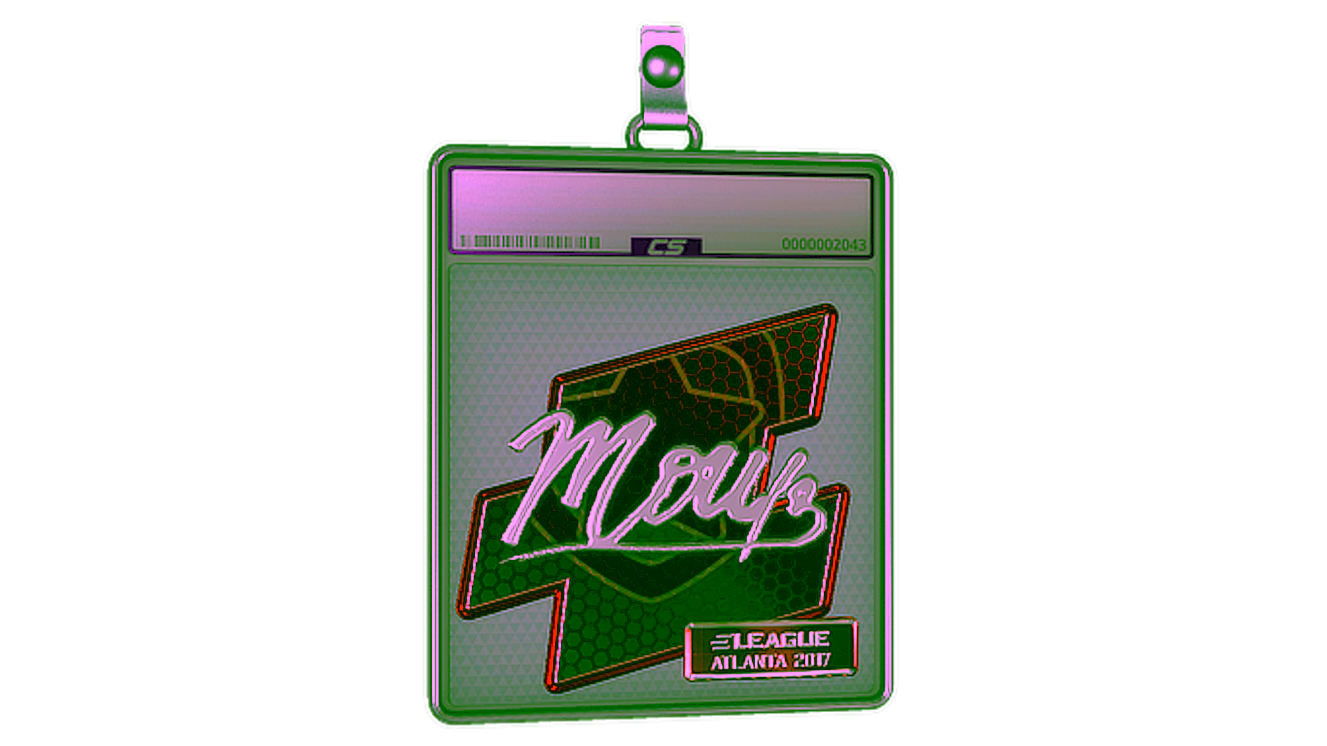 Display for Sticker Slab | mou (Foil) | Atlanta 2017