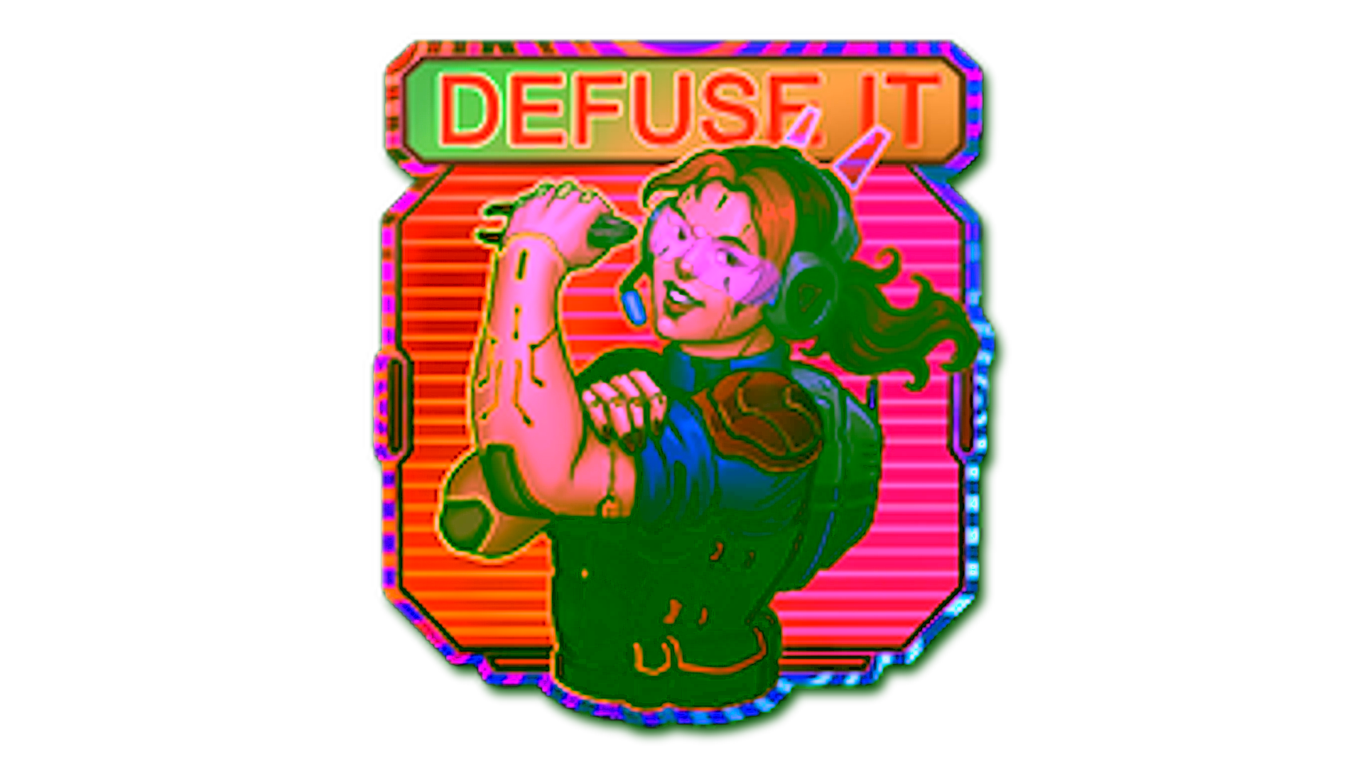 Wyświetl dla Sticker | Defuse It (Holo)