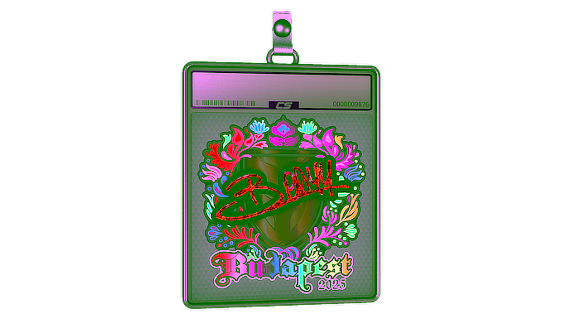 Display for Sticker Slab | bodyy (Holo) | Budapest 2025