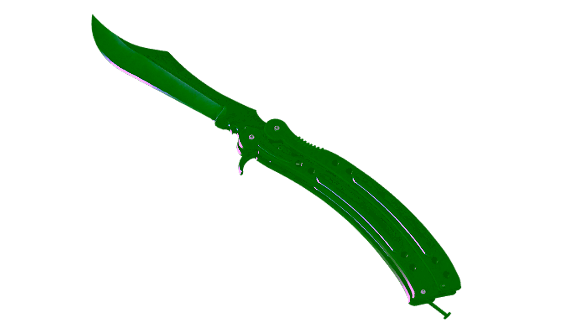 Display for ★ StatTrak™ Butterfly Knife | Blue Steel (Factory New)