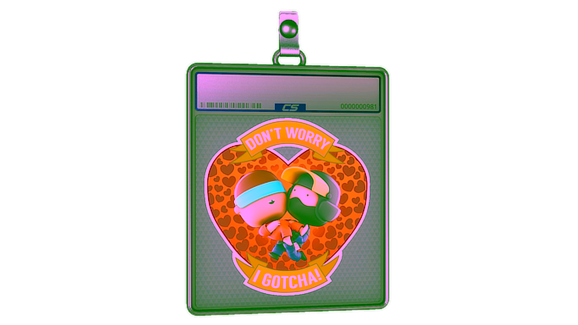 Sticker Slab | Don't Worry (Holo) için görüntü