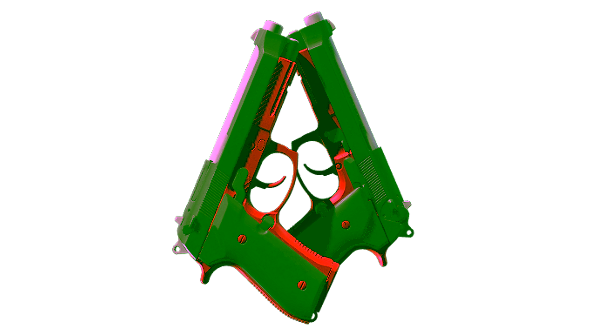 Display for Dual Berettas | Panther (Factory New)