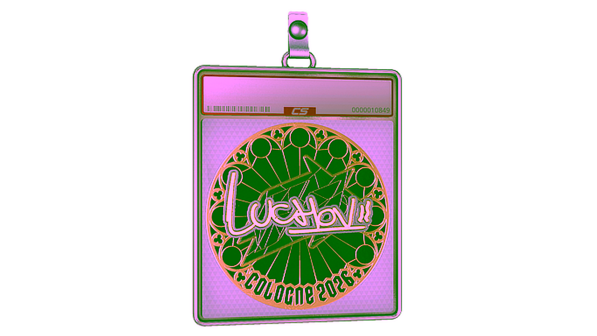 Display for Sticker Slab | luchov (Gold) | Cologne 2026