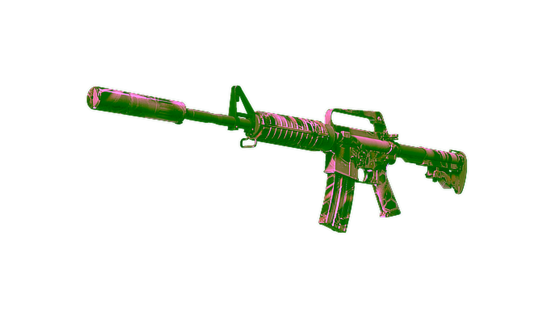 Display for Souvenir M4A1-S | Rose Hex (Minimal Wear)