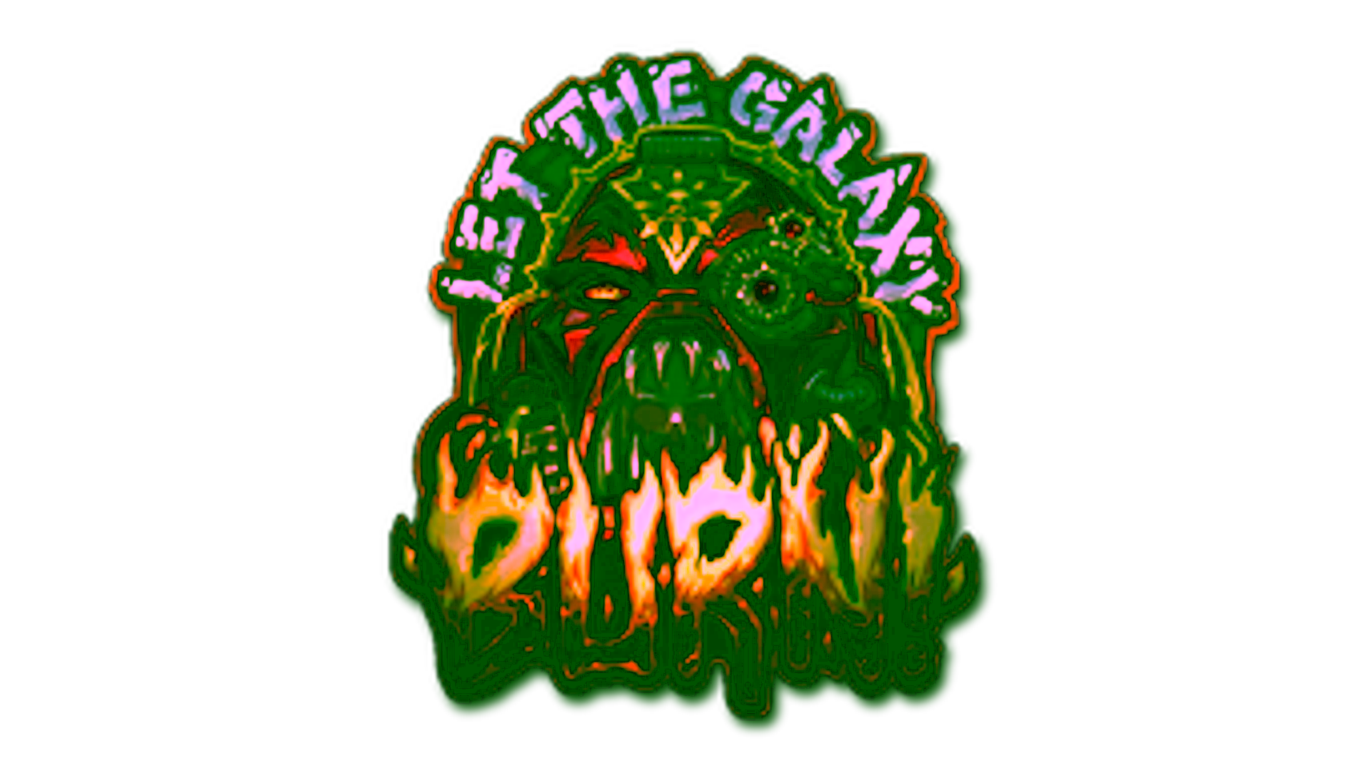 Display for Sticker | Chaos Marine (Foil)