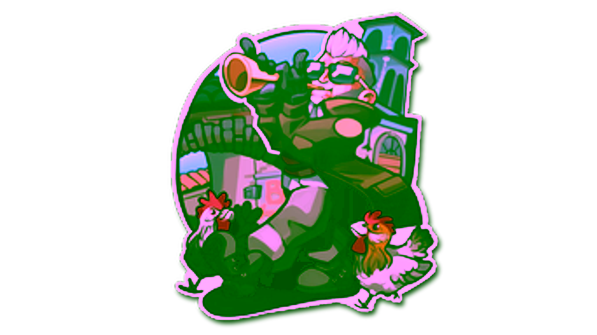 عرض لـ Sticker | Chicken Whisperer