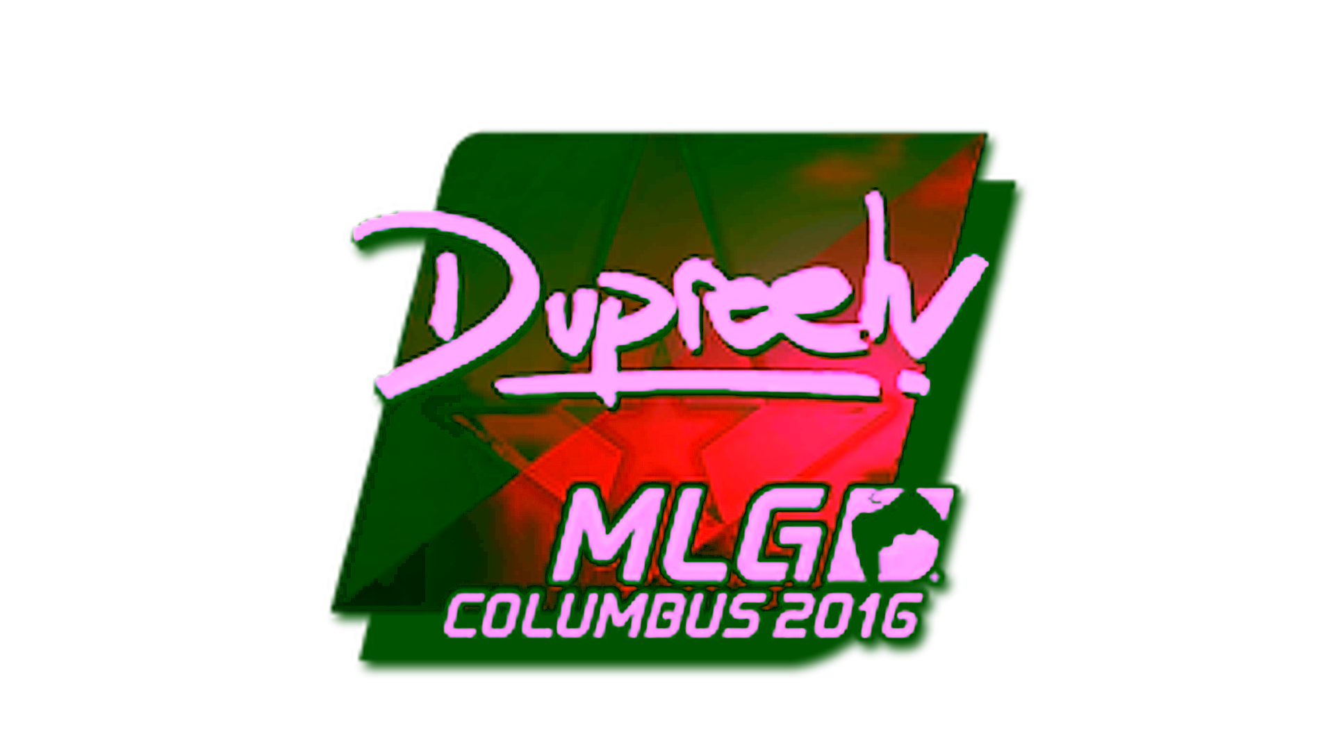 Display for Sticker | dupreeh (Foil) | MLG Columbus 2016