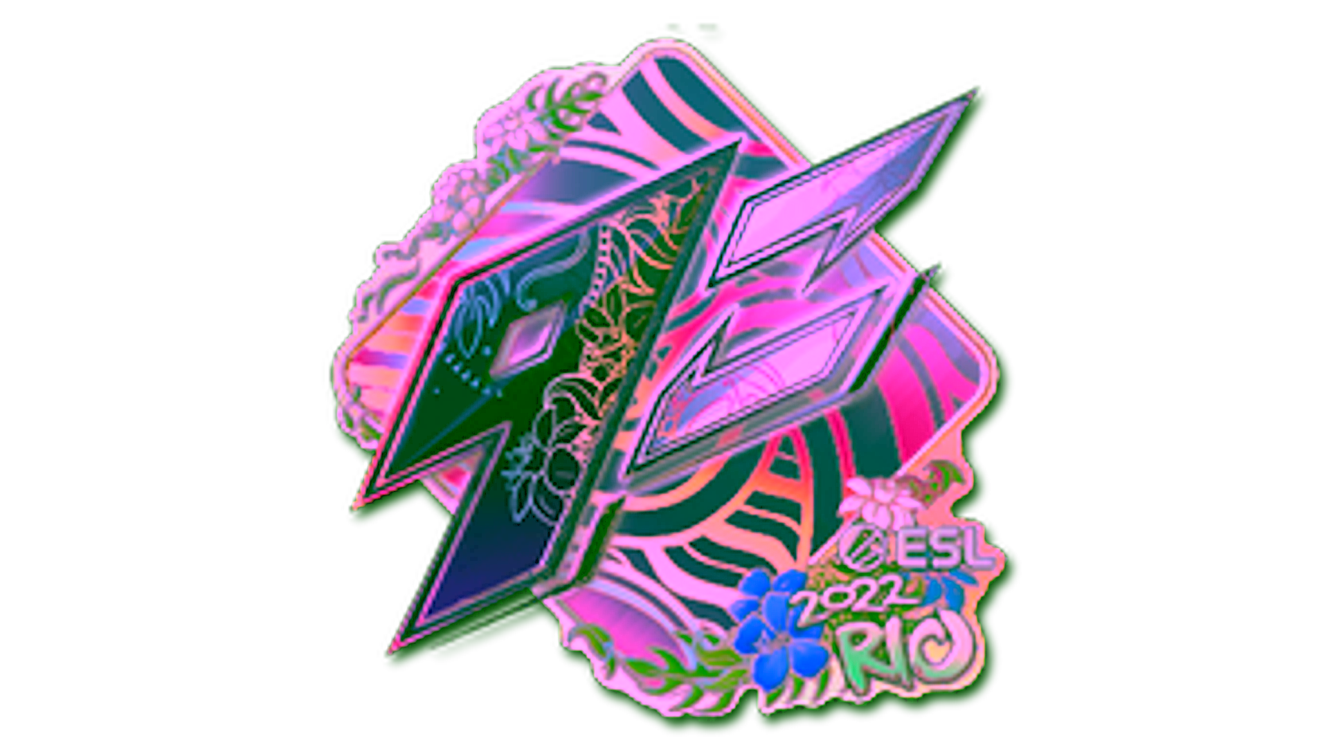 Display for Sticker | 9z Team (Holo) | Rio 2022