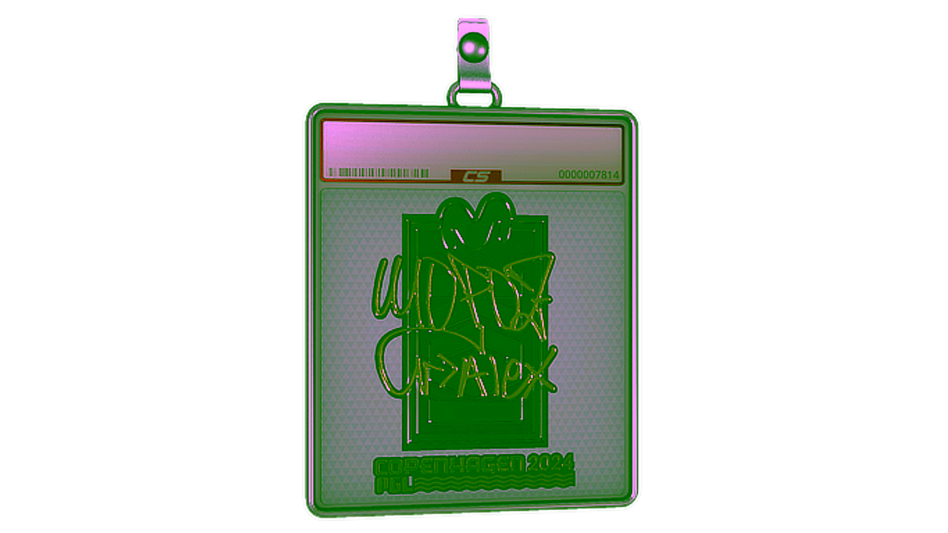 Exibição para Sticker Slab | mopoz (Gold) | Copenhagen 2024