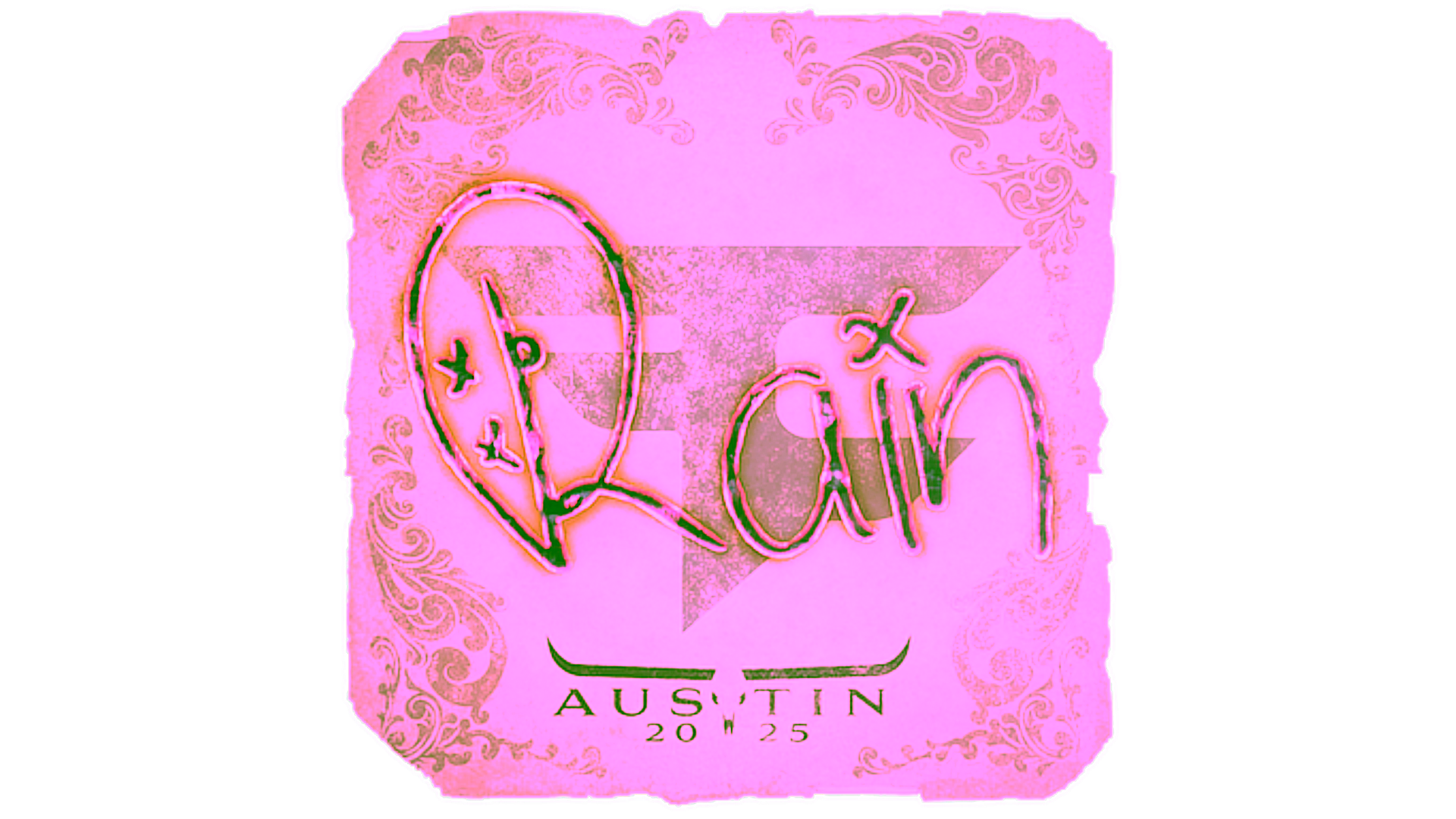 Дисплей для Sticker | rain | Austin 2025