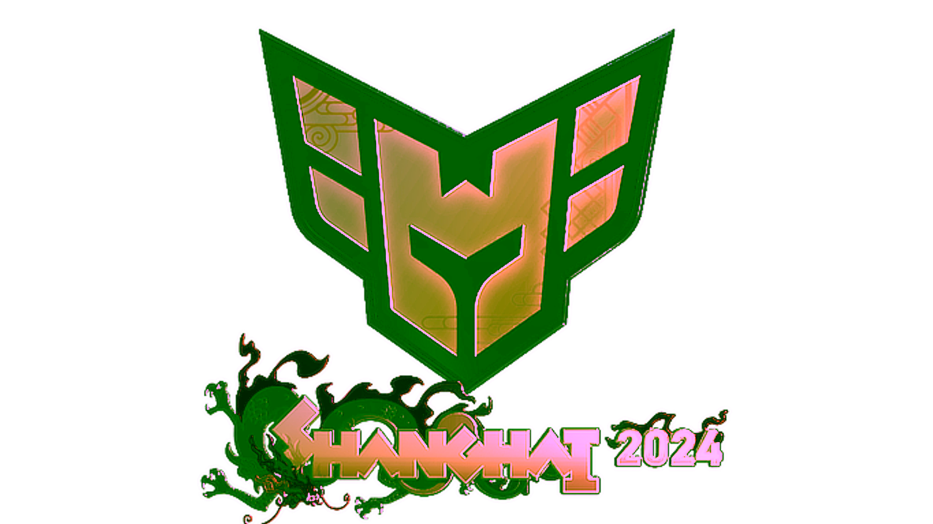 Display for Sticker | HEROIC (Gold) | Shanghai 2024