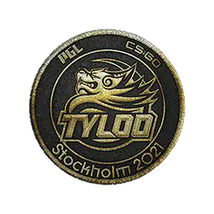 Patch Tyloo (Gold) Stockholm 2021