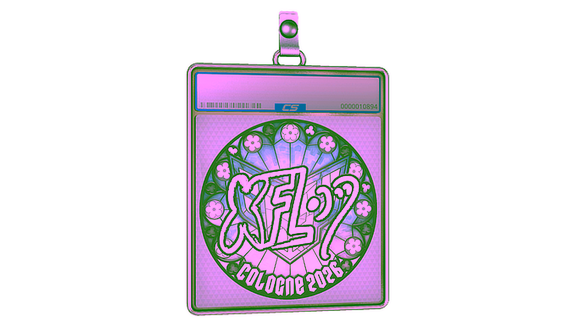 Display for Sticker Slab | xfl0ud | Cologne 2026