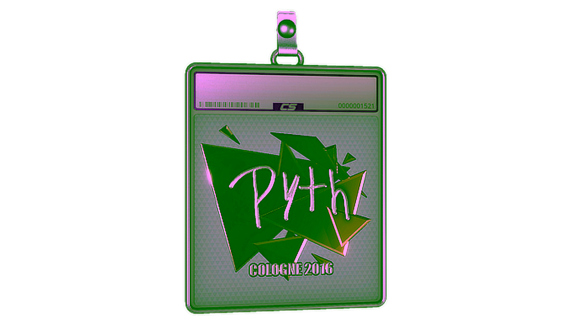 Anzeige für Sticker Slab | pyth (Foil) | Cologne 2016