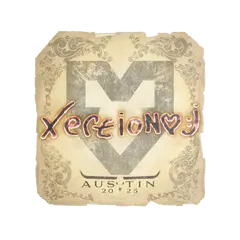 Sticker xertioN Austin 2025