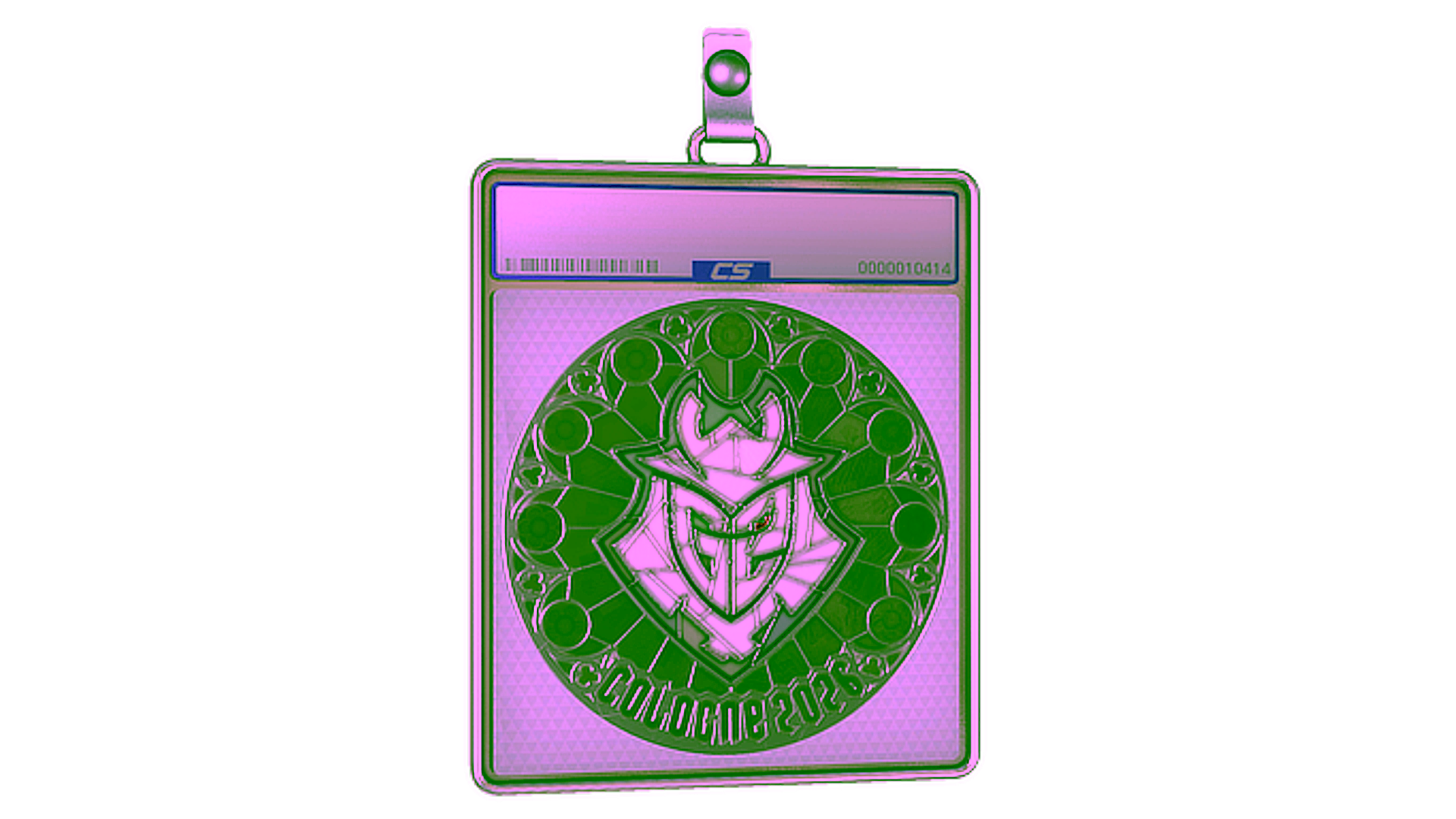 Display for Sticker Slab | G2 esports (Foil) | Cologne 2026