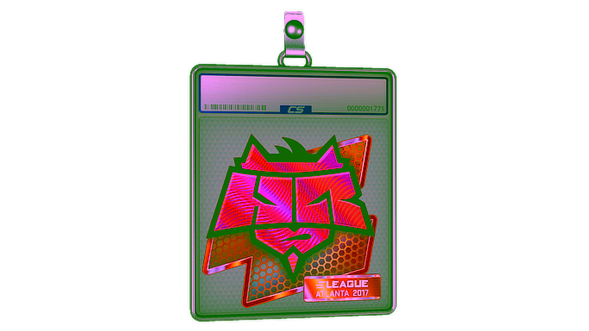 Display for Sticker Slab | HellRaisers (Holo) | Atlanta 2017