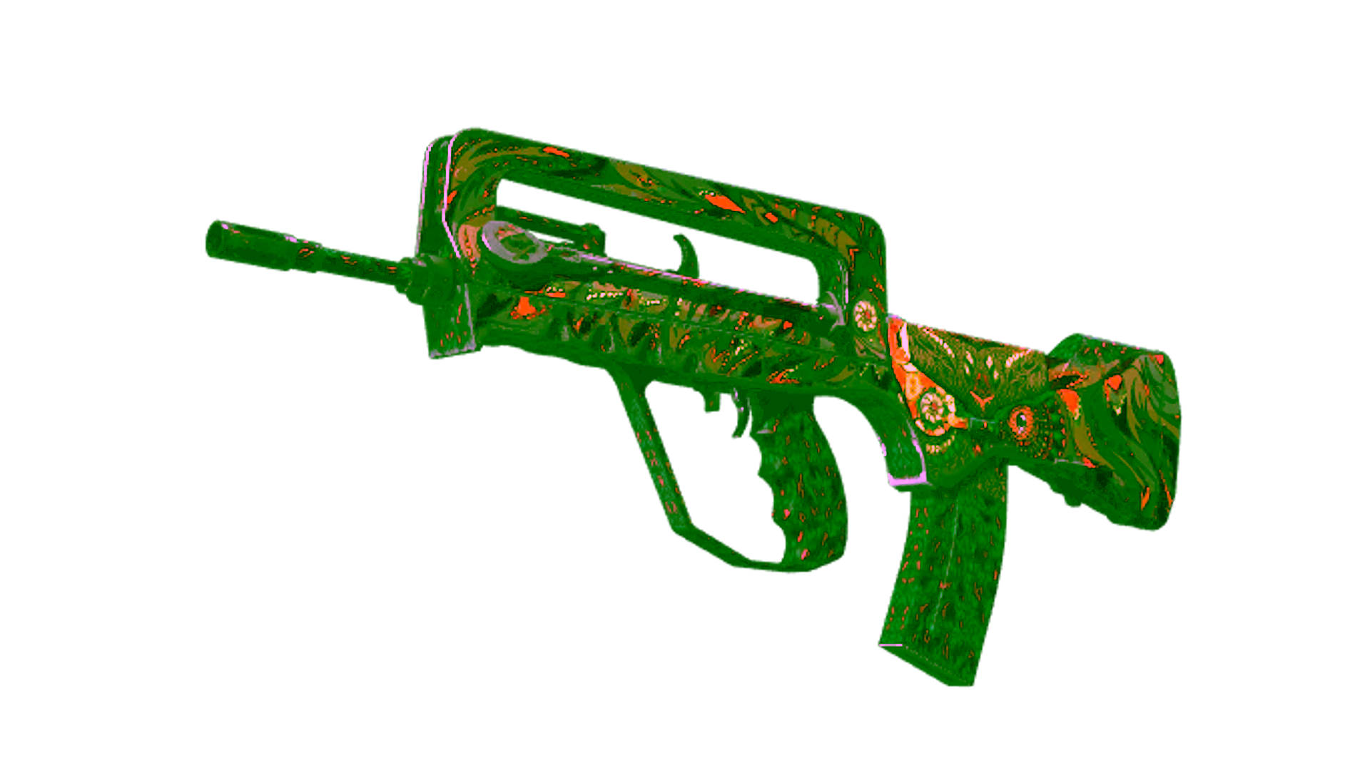 Display for StatTrak™ FAMAS | Eye of Athena (Well-Worn)