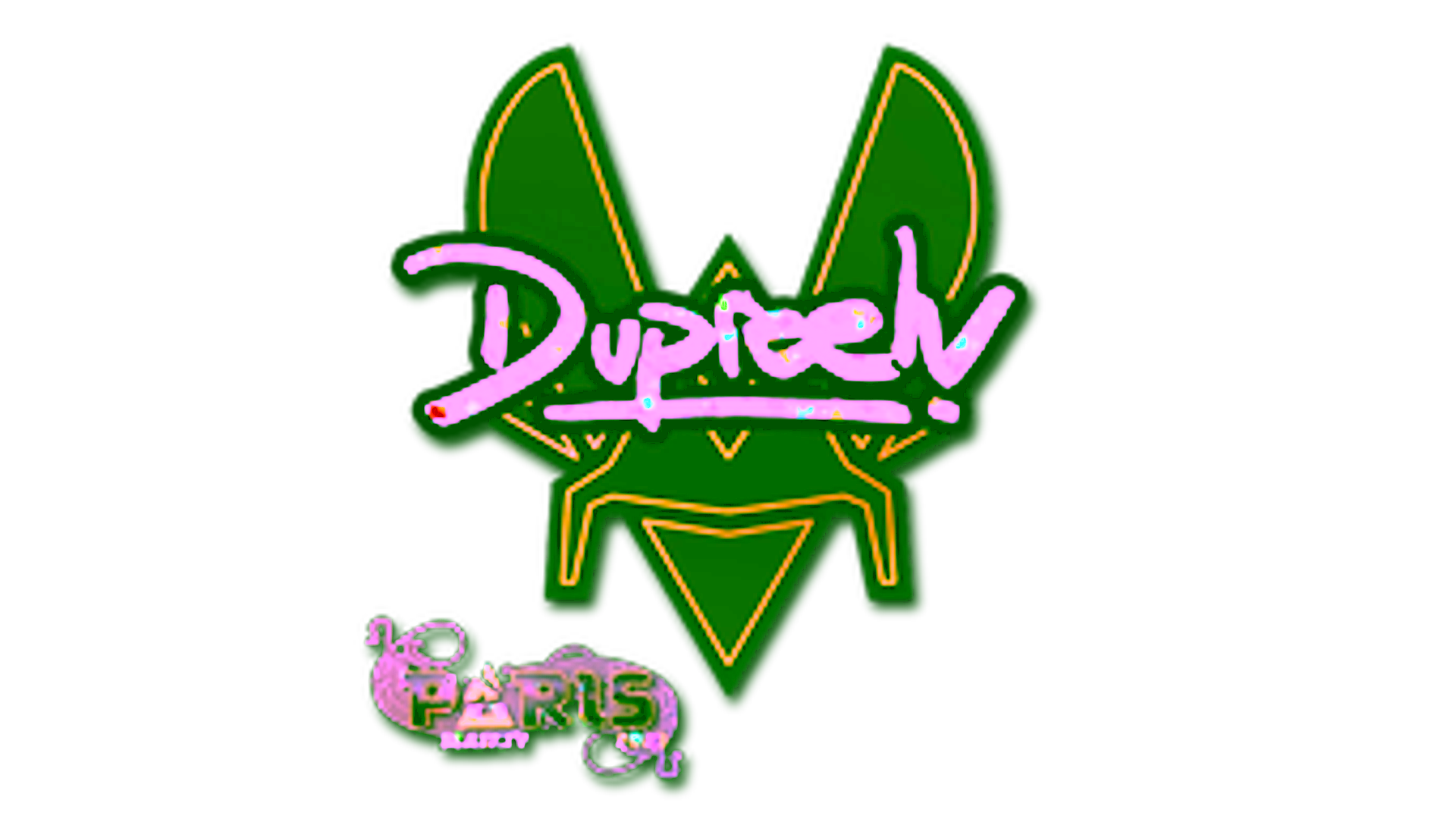 Display for Sticker | dupreeh (Glitter) | Paris 2023